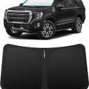 INSAUTO Custom Fit Windshield Sun Shade Accessories for GMC Yukon/Yukon XL 2021-2026, Foldable Front Window Sunshade, UV & Heat Reflector, Keeps Interior Cool, Includes Storage Bag