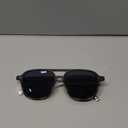 Oversized Aviator Sunglasses for Women and Men with Polarized Lens