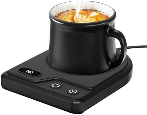 Mug Warmer,Coffee Mug Warmer with 3 Adjustable Temperature Settings,Coffee Warmer with 2-12H Auto Shutoff Functions,Easy to Clean Mug Heater for Desk,Grandma Gifts for Mothers Day
