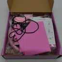 Pilates Ring Set for Women Home Pilates Equipment Kit with 12.5" Pilates Ring,Mini Ball,5 Resistance Bands, Sliders & Grip Socks Complete Starter Set for Toning,Strength & Flexibility, Pink 