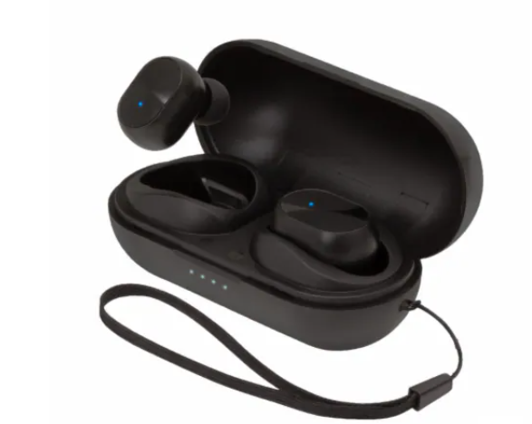Helix True Wireless Earbuds With Lanyard - Black