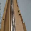 Ivilon Drapery Window Curtain Rod - End Cap Style Design 1 Inch Pole. 72 to 144 Inch Color Warm Gold