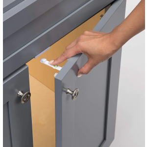 Safety 1st Adhesive Cabinet Latch, 12 Piece, One Size
