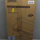 Mythinglogic Yoga Mat Storage Racks,Home Gym Storage Rack for Dumbbells Kettlebells Foam Roller, Yoga Strap and Resistance Bands, Workout Equipment Storage Organizer With Hooks and Wheels