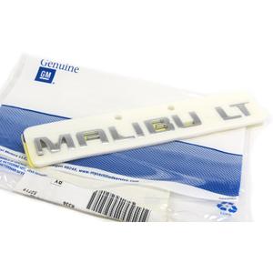 OEM NEW Rear Trunk Lid Malibu LT Emblem Badge Chrome 10-15 Chevrolet 22842006