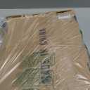 6 Pack - 16 inch Black Hidden L Shelf Bracket (1/5 Inch Thicked) Iron Floating Shelf Brackets Rustic Industrial Metal Brackets for Shelf Support