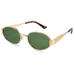 livho 2025 Trendy Oval Sunglasses - Stylish Polarized Shades for Everyday - Retro Metal Frames