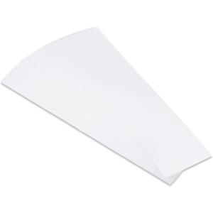 PATIKIL 100 Sheets White Sentence Strips, 3" x 12" Thick Cardstock 110gsm Blank Paper Sentence Strips for Teachers Classrooms Offices Homes, White