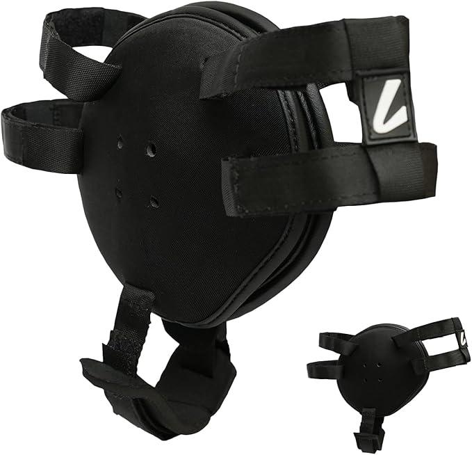 Wrestling Ear Guard Men BJJ Grappling Cauliflower Protection Headgear MMA Adjustable Helmet (Full Black)
