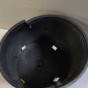 The HC Companies 2.62 Gal Nursery Pot - Plastic Plant Pots with Drainage Holes for Seedlings, Garden Plants, Flowers, Black