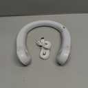 JISULIFE Portable Neck Fan, Hands-Free Bladeless, 5 Speeds, 4000 mAh Battery Operated Wearable Personal Fan, Twistable, Rechargeable, Gift for Women Men-Grey