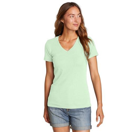 Eddie Bauer WP SS FAV VNK TEE Light Jade (Size PM Petite)