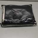 BULBUL Velvet Curtains 84 inches Long for Living Room Black Champagne Beige,2 Panels Blackout Curtains Modern Color Block Back Tab Rod Pocket Soundproof Drapes for Bedroom Window Decor