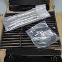 SafBbcue Grill Parts Kit for Home Depot Nexgrill 5 Burner 720-0888N 720-0888S 720-0888 4 Burner 720-0830H Replacement Parts, Porcelain Steel Grill Heat Plates & Cast Iron Cooking Grates for Nexgrill (Black -for Nexgrill 720-0888)