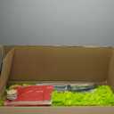 Bendable Christmas Tree Whimsical Christmas Pre-Lit Lime Green Stole Bent Top Artificial Xmas Tree Decorations with LED Lights Ornament Bag(7.5ft)