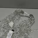 15ft Christmas Icicle Curtain LED String Light Indoor and Outdoor Use (Cool White)