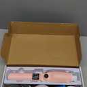 Leebein Electric Spin Scrubber, Shower Scrubber with 4 Adjustable Angles and 8 Brush Heads, Electric Scrubber with Long Handle & Remote Controller, Cleaning Brush for Bathroom, Tub, Floor (Pink)