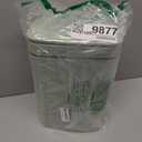 rejomiik Small Bathroom Trash Can with Lid Slim Soft Close Garbage Can Step Wastebasket Container Trash Bin for Office Bedroom Kitchen Living Room (2.6 Gallon Light Green)