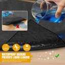 Garage Floor Mat 8.8 x 22 Ft, Oil Absorbent Spill Mat with Non-Slip Backing