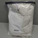 H.VERSAILTEX 100% Blackout Curtains Linen Textured Blackout Curtains for Bedroom Full Light Blocking Thermal Insulated Curtain Panels 84 Inches Long Energy Saving with White Liner, 2 Panels, Ivory