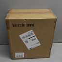 4 Pack Clear Seeded Glass Replacement Shades Covers for Ceiling Fan Light Fixtures Pendant Lighting Chandelier Vanity Light Kitchen Island Light, 2-1/8" Fitter, 5.47" High, 4.76" Diameter