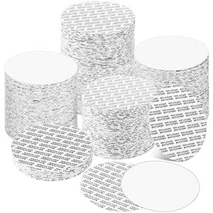 70 mm Foam Lid Liner Pressure Sensitive Seal Round Jar Sealer Bottle Seals Heat Resistant Foam Cap Torque Activated Safety for Protection Safety Jar Cap Bottle Vial Tamper Gasket Kit(200 Pieces) 70 mm Foam Lid Liner Pressure Sensitive Seal Round Jar Sealer Bottle Seals Heat Resistant Foam Cap Torque Activated Safety for Protection Safety Jar Cap Bottle Vial Tamper Gasket Kit(200 Pieces)