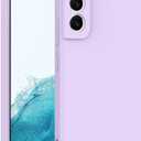 for Samsung Galaxy S22 Case Purple, Scratch Resistant with Soft Touch, Slim Thin Phone Cover for Samsung Galaxy S22