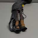 TREKOLOGY Trek-Z Cork Grip Trekking Poles  Lightweight Folding Hiking Poles, Adjustable Height, Compact Travel Design, Aircraft-Grade Aluminum Walking Sticks for Men & Women (Gray)