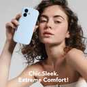 Magnetic for iPhone 16 Plus Case, Compatible with MagSafe, [Full Camera Protection][Screen Protector] Silicone Shockproof Protective Phone Case for iPhone 16 Plus 6.7", Light Blue