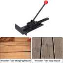 Professional Hardwood Floor Jack, Flooring Jack Tool for for Leveling Straighten & Install Hardwood Floor Laminate Vinyl Plank, Heavy Duty Ratcheting Floor Positioning Tool, Floor Gap Fixer