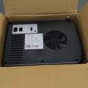 Antarctic Star Compact Refrigerator, Portable Mini Fridge, Skin Care 4L Capacity/6 Cans, for Bedroom, Car, Office & Dorm, Small Cooler for Cosmetics, Beverage and Food, Black