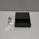 VOLDRA Toilet Paper Holder with Shelf Black Wipes Dispenser for Bathroom Toilet Paper Holder with Storage Upgrade Drawer Design Toilet Tissue Holder Adhesive Small Bathroom Shelf Wall Mount