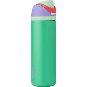 Owala Disney Princess FreeSip Insulated Stainless Steel Water Bottle with Straw for Sports and Travel, BPAFree Sports Water Bottle, 24 oz, Ariel