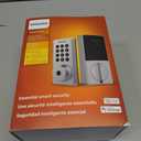 Philips Wi-Fi Door Lock, WiFi Smart Lock Keyless Entry Deadbolt for Front Door, Remote Control, Built-in WiFi, APP Fingerprint Passcode Unlock, Auto Locking