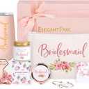 ELEGANTPARK Bridesmaid Proposal Gifts Will you be My Bridesmaid Gifts Box for Wedding Bridal Bachelorette Party Favors