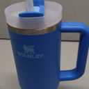 STANLEY Quencher H2.0 Tumbler with Handle and Straw 30 oz | Flowstate 3-Position Lid | Cup Holder Compatible for Travel | Insulated Stainless Steel Cup | BPA-Free | Azure