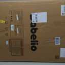 BABELIO 36" Tall Dog Gate PressGuard C5, 26-40" Wide Auto Close Baby Gate, Pressure Mounted Metal Pet Gate, Easy Install No Drilling, No Tools Needed, with Wall Protectors and Extension Kits