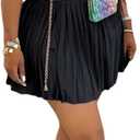 CALEBGAR Two Piece Tennis Skirt Set for Women Color Block Tank Top High Waisted Pleated Athletic Skirt with Shorts Golf Dress, Size: XX-Large