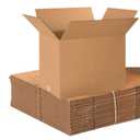 Box USA Shipping Boxes Large 24"L x 18"W x 18"H 10-Pack - Corrugated Cardboard Box for Moving, Mailing, Packing, Packaging and Storage