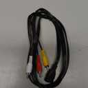 Herfair USB to RCA Adapter Cable USB 2.0 A Female to 3 RCA Male AV Composite Cord Red White Audio Yellow Video Cable for DVDs, Digital Cameras, Camcorder Connecting TV/PC/Computer (5FT)