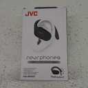 JVC nearphones Open Ear True Wireless Headphones with Pivot Motion Mecanism, 16mm Large Drivers Sound, Single Ear use, BT 5.4, Long Battery Life (up to 26 Hours) - HANP40TB (Black)