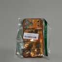 UEEBAI Ripple Case for iPhone 17 Pro Max, Cute Silver Cover Wave Shape for iPhone Case Pretty Aesthetic 3D Phone Cover, Water Ripple Shell 3D Chrome Design for Women and Girl, Silver Orange