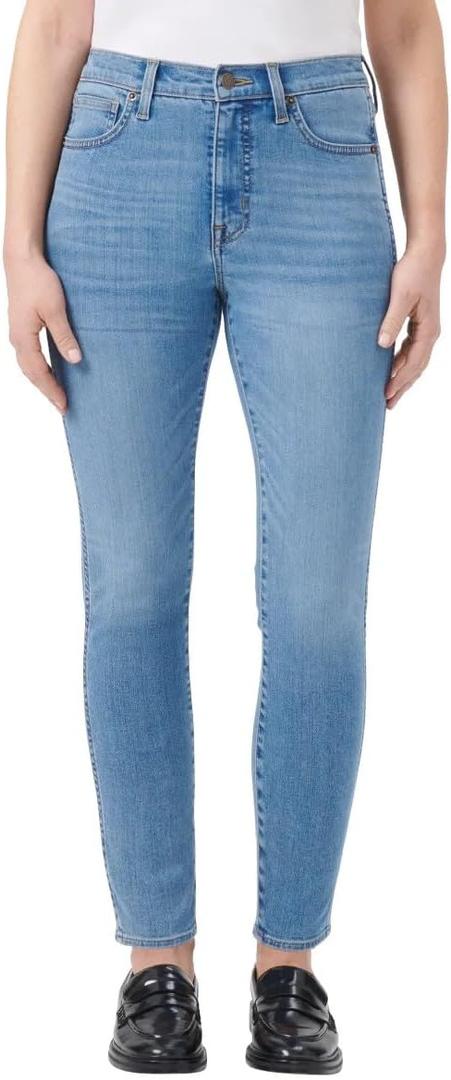 KIRKLAND Signature Women's High-Rise Skinny Jeans, Cotton Blend, 28-inch Inseam, 18