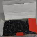 FULLBELL Black Christmas Light String, 33Feet, 100 LED Multicolor Christmas Decorations, Indoor Tree Party, Bedroom Decor (Multi Color- Black Wire)