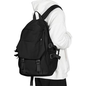 coowoz Casual Daypack Large upgraded version College Laptop Backpack for Men Women Water Resistant Lightweight School Bag Travel Rucksack for Sports High School Middle Bookbag for girls (Size L, Black) coowoz Casual Daypack Large upgraded version College Laptop Backpack for Men Women Water Resistant Lightweight School Bag Travel Rucksack for Sports High School Middle Bookbag for girls (Size L, Black)