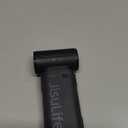 JISULIFE Portable Handheld Fan Life9, Turbo Power High Speed Air [18H Max Cooling Time], 5 Gear Wind, 5000mAh Rechargeable, Mini Pocket Design, Personal Fan for Travel Concerts Camping Makeup - Black