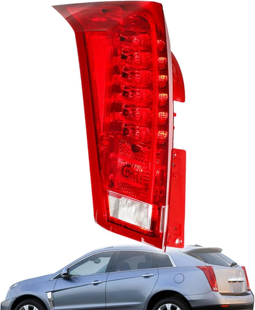 GXYWADY Brake Light Replacement for 2010 2011 2012 2013 2014 2015 2016 SRX Tail Light Left Side w/Bulbs Replacement for GM2800255 GXYWADY Brake Light Replacement for 2010 2011 2012 2013 2014 2015 2016 SRX Tail Light Left Side w/Bulbs Replacement for GM2800255