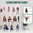 Locking Display Case, Showcase Display Cabinet, 3-Tier Acrylic Display Case with Lock Key, Clear Countertop Display Cabinet with Shelves for Retail Store Collectibles Figures(11.8x5.9x15.7 inch)
