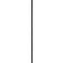 Kichler Lighting Downtown Deco 21.5 inch 6 Light Convertible Chandelier/Semi Flush in Midnight Chrome