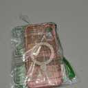 HuwaiH 360 Rotatable Magnetic Ring Stand for iPhone 16 Case, Compatible with MagSafe, Military-Grade Shockproof, Anti-Scratch Matte Translucent Phone Case for iPhone 16(Pink)